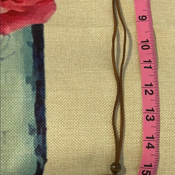 NEW Turquoise Bronzed Spiral Pendant Suede Necklace Life Circle Turtle WIsdom - Picture 10 of 13